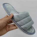 دمپایی حوله ای نیکتا مدل 10000 کد 1272 طوسی