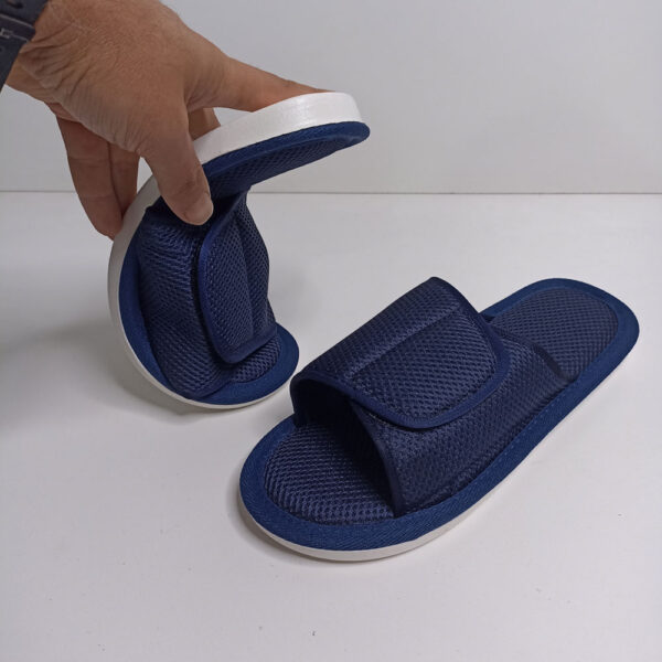 دمپایی حوله ای نیکتا مدل رویه چسبی 32-10000 کد 1604