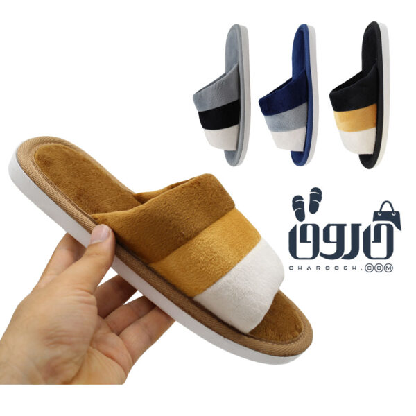 دمپایی حوله ای مردانه نیکتا مدل 1-10000 کد 1164 - Image 1