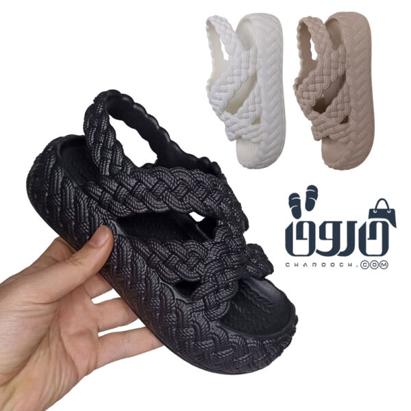 صندل ساحلی زنانه کژال پاپا کد 1643
