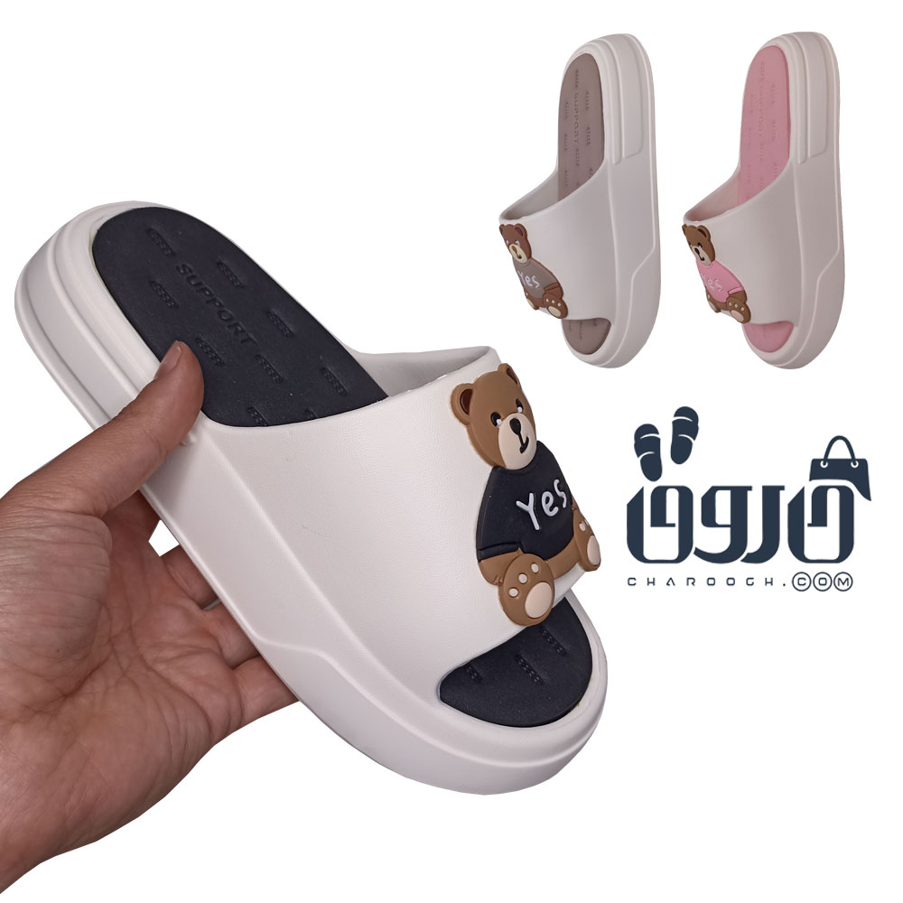 دمپایی زنانه مدل تدی کد 1647